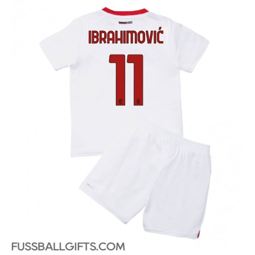 AC Milan Zlatan Ibrahimovic #11 Fußballbekleidung Auswärtstrikot Kinder 2022-23 Kurzarm (+ kurze hosen)